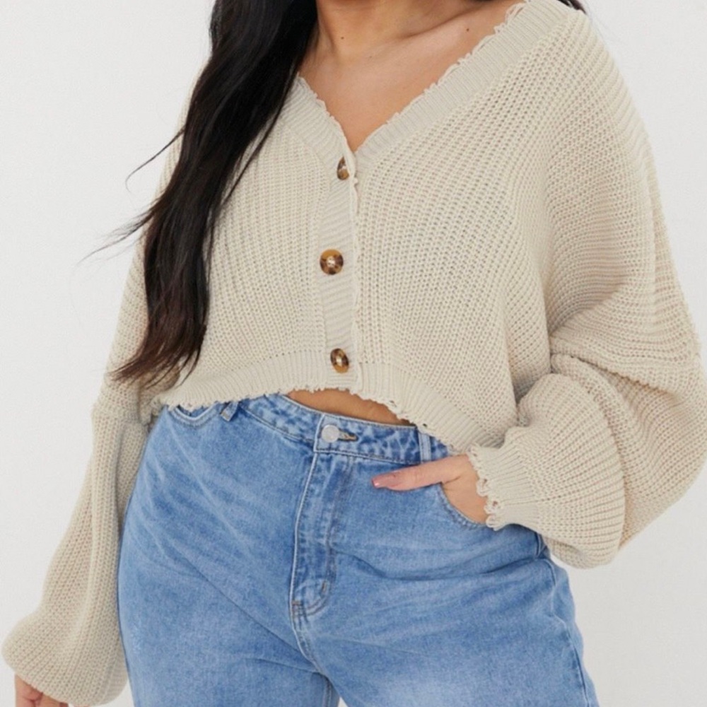 Cropped sweater